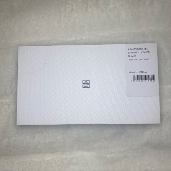 NIB Givenchy Black Splatter iPhone 11 Case - Black - Picture 4 of 5